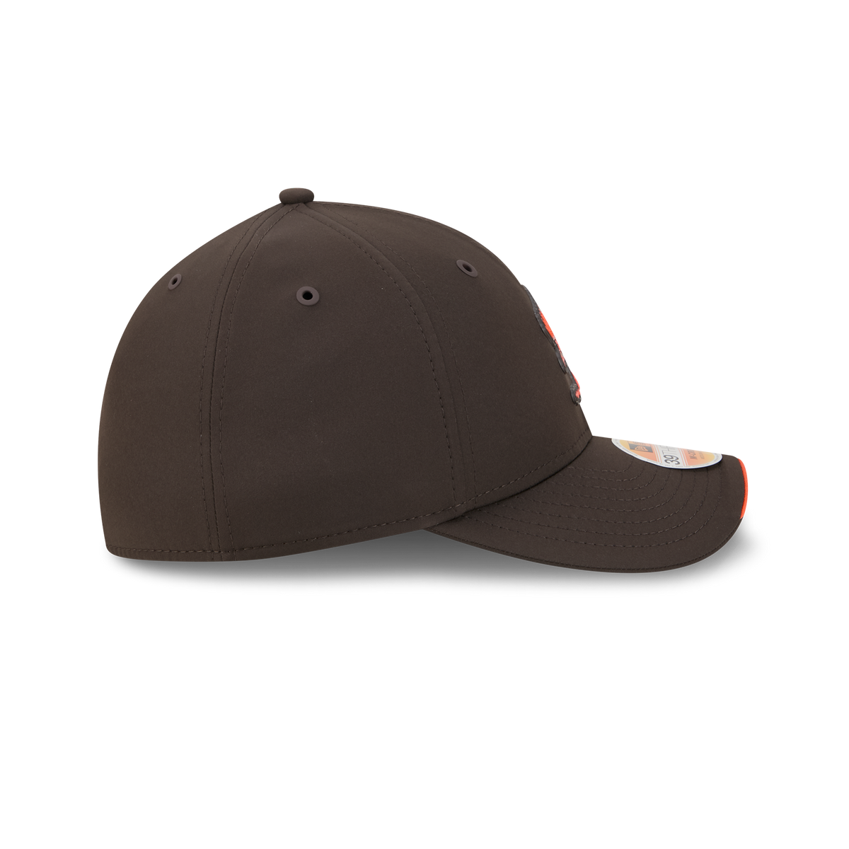 Browns 2026 New Era Men's Alternate 39THIRTY Sideline Hat Pro Football Hall of Fame