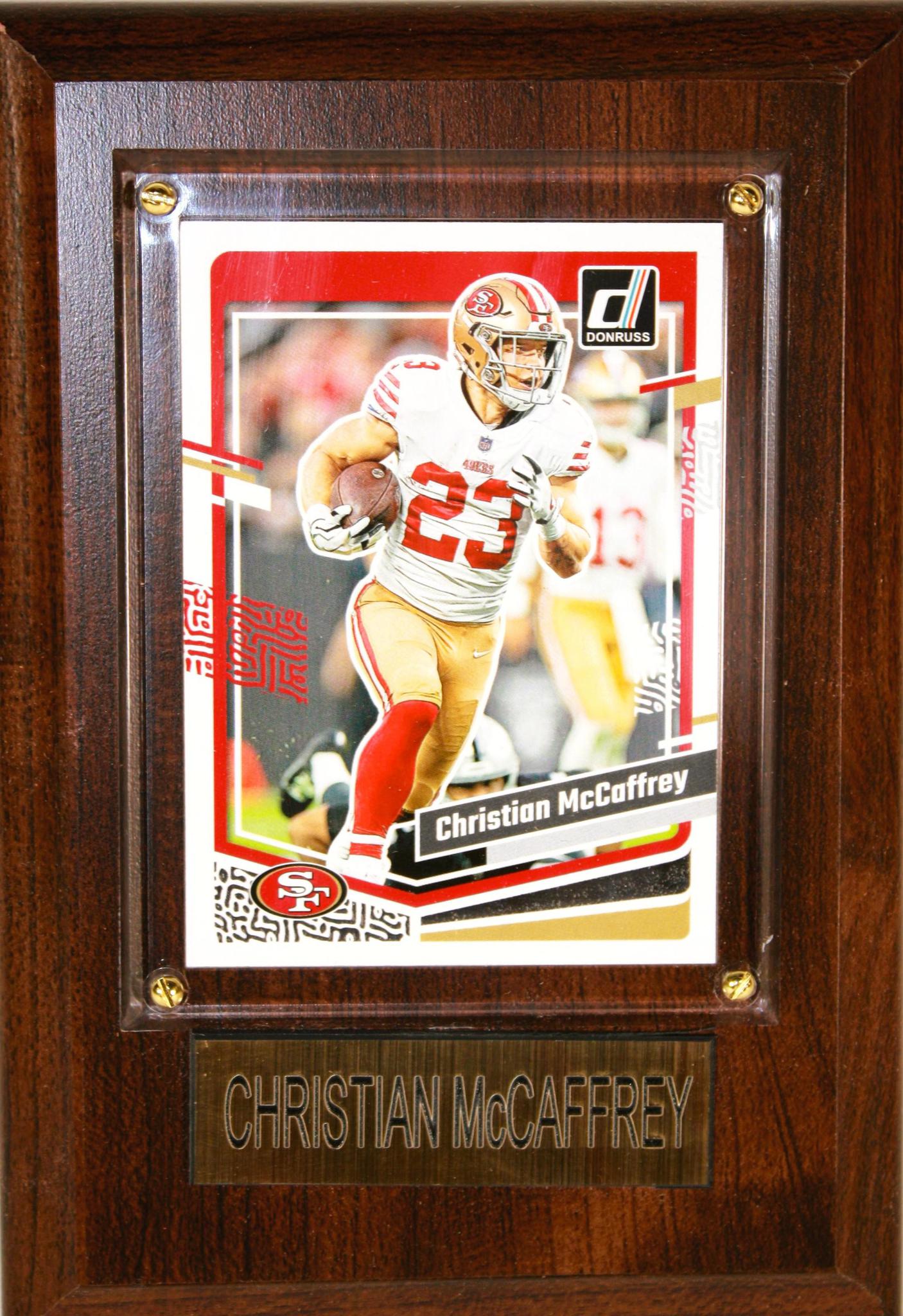 Christian McCaffrey 4x6 Plaque