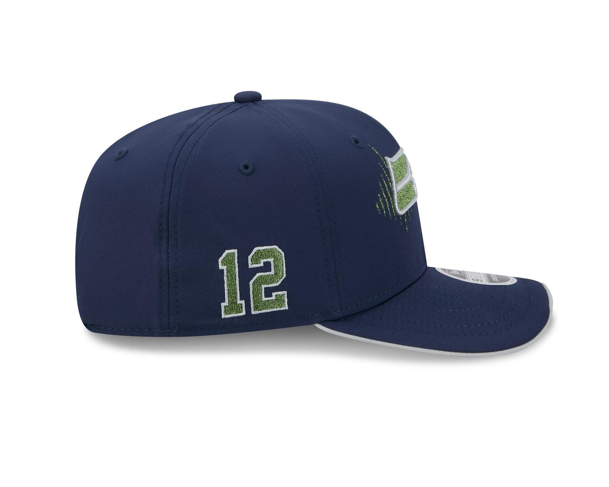 Seahawks 2026 New Era Men's 9SEVENTY Stretch Snap Rivalry Hat Pro Football Hall of Fame