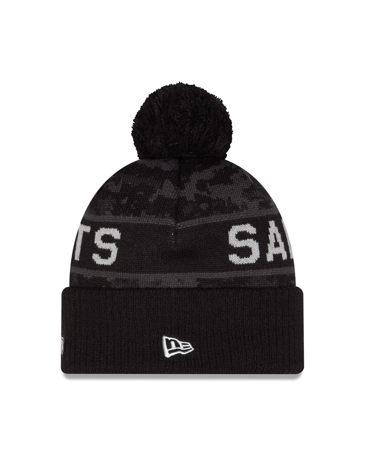 Saints 2026 New Era Men's Salute to Service Knit Pro Football Hall of Fame