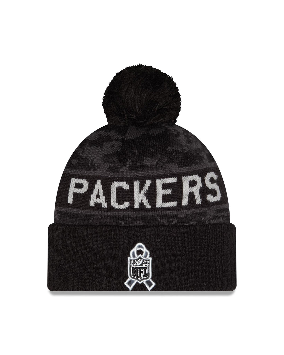 Packers 2026 New Era Men's Salute to Service Knit Pro Football Hall of Fame