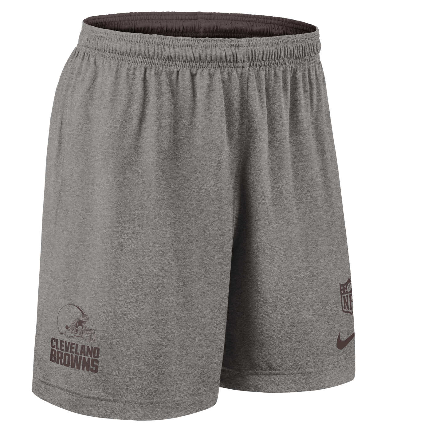 Browns 2025 Nike Dri-Fit Knit Reversible Shorts