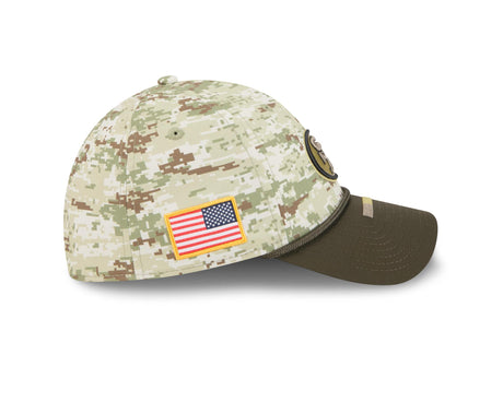 49ers 2025 New Era Men's 39THIRTY Salute to Service Hat