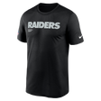 Raiders 2025 Nike Men's Sideline Team Issue Legend T-Shirt