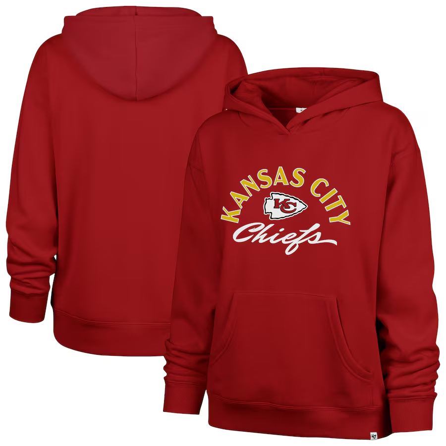 Chiefs 2025 '47 Brand Women's Whirlwind Naomi Hoodie
