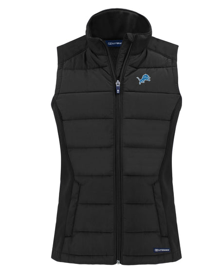 Lions Cutter and Buck Women's Evoke Eco Hybrid Vest