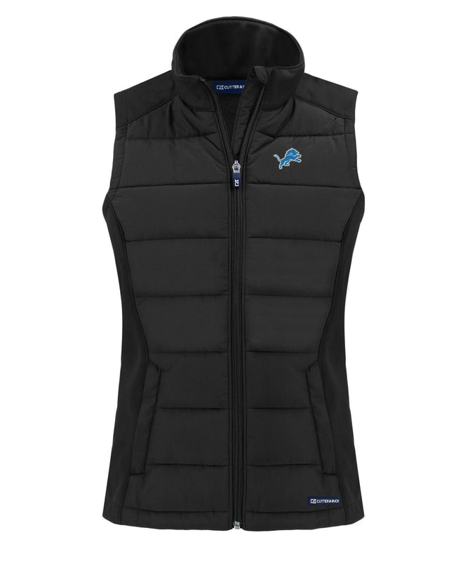 Lions Cutter and Buck Women's Evoke Eco Hybrid Vest