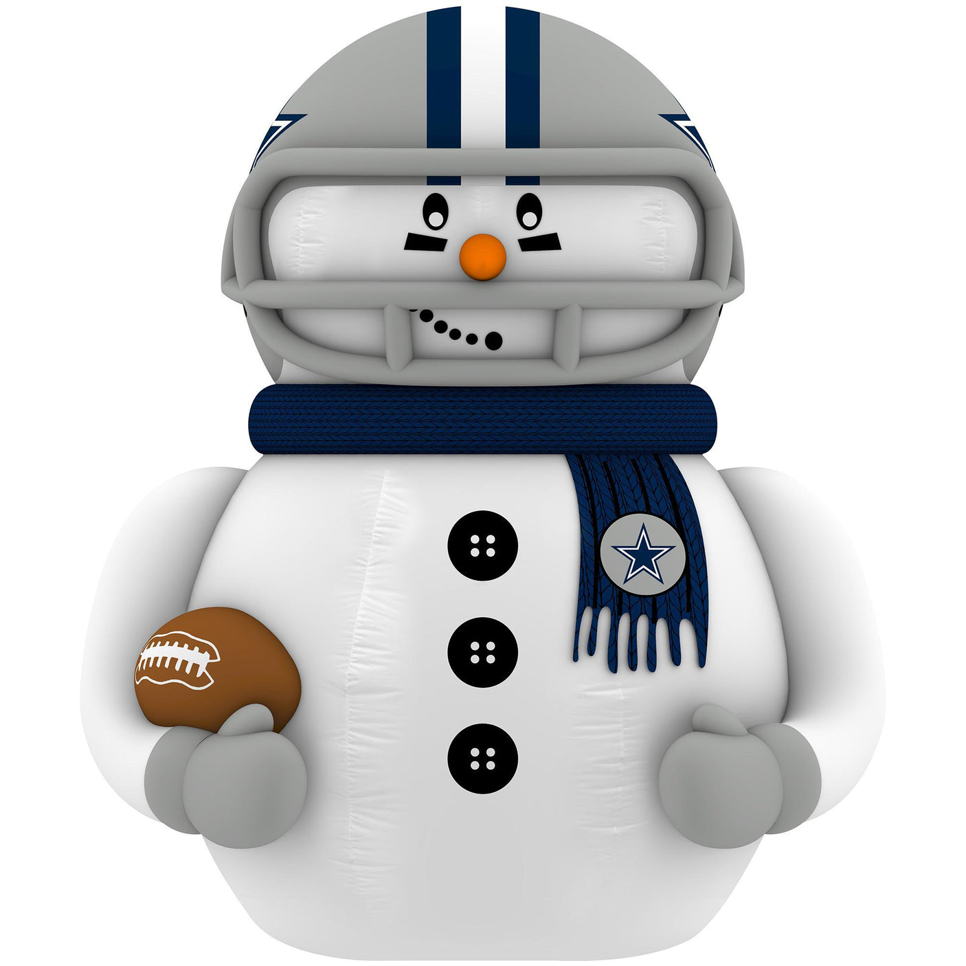 Cowboys Team Pride Inflatable Snowman Player