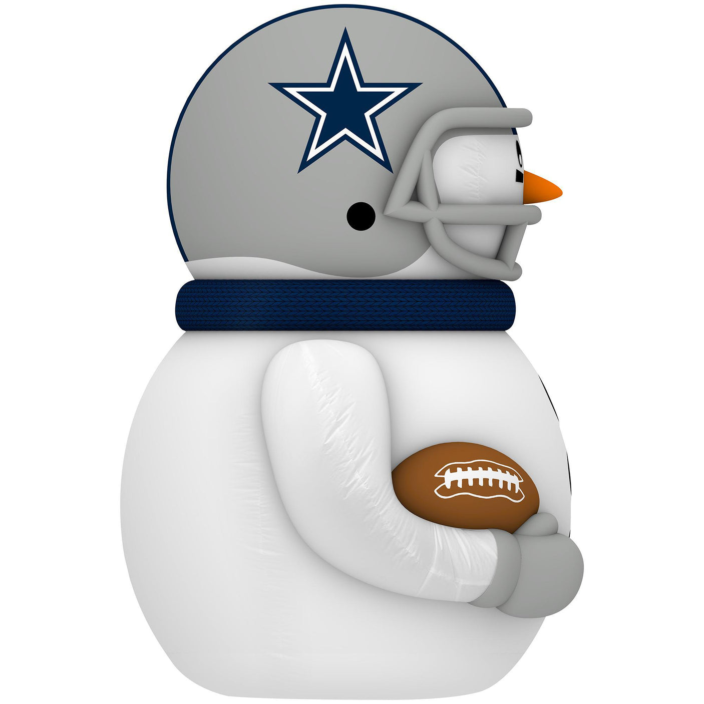 Cowboys Team Pride Inflatable Snowman Player