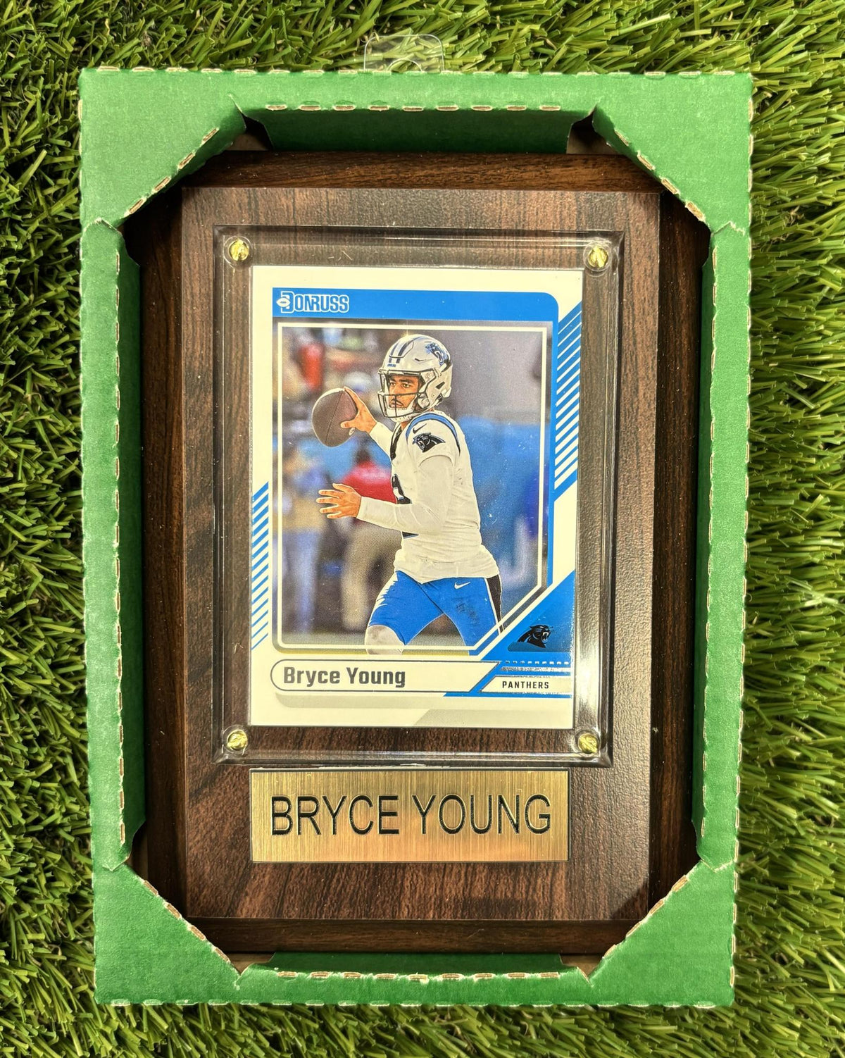 Bryce Young 4x6 Plaque Pro Football Hall of Fame