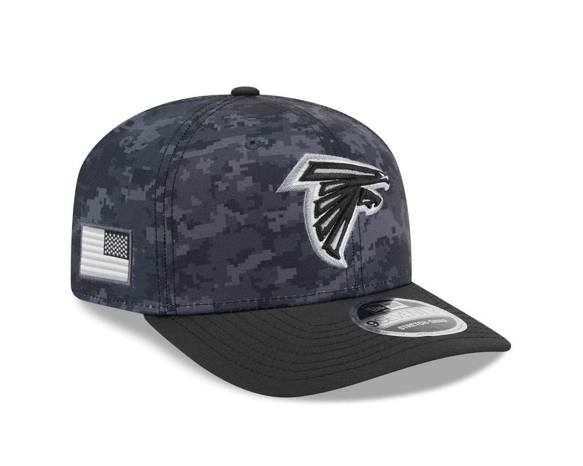Falcons 2026 New Era Men's 9SEVENTY Salute to Service Hat Pro Football Hall of Fame