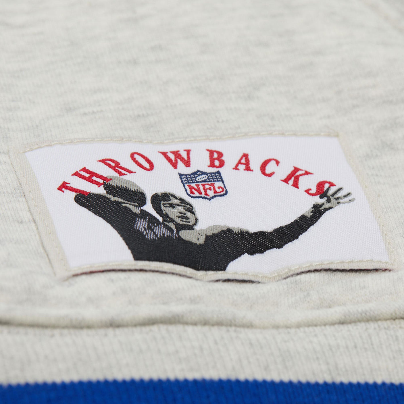 Bills 2025 Mitchell & Ness Men's NFL Off Season Fleece Hoodie Vintage Logo Sweatshirt