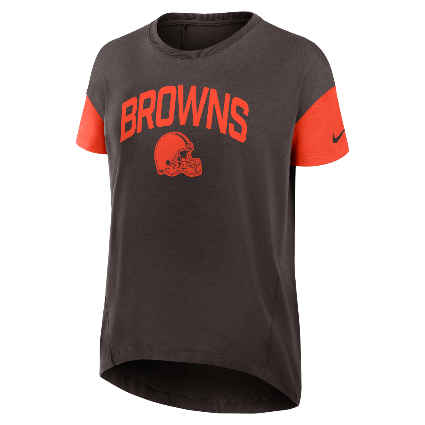 Browns 2025 Women's Nike Flowy Fashion Top T-Shirt