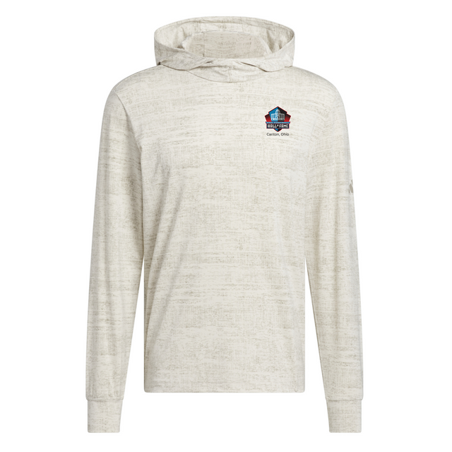 Hall of Fame Men's Adidas Putty Beige Printed Lightweight Hoodie