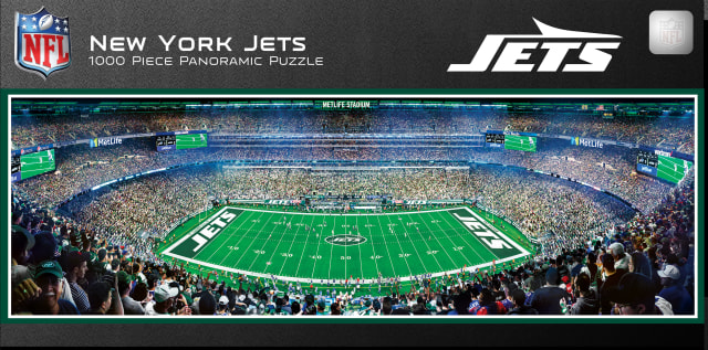 Jets 1000pc Panoramic Puzzle Pro Football Hall of Fame