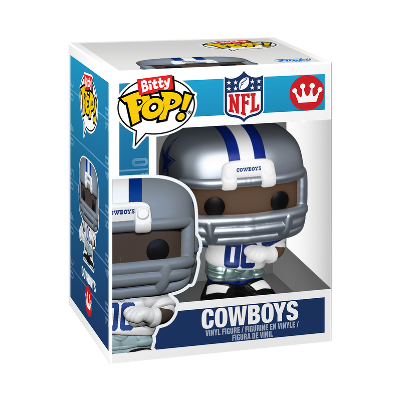 Cowboys Funko Bitty POP Helmet & Player
