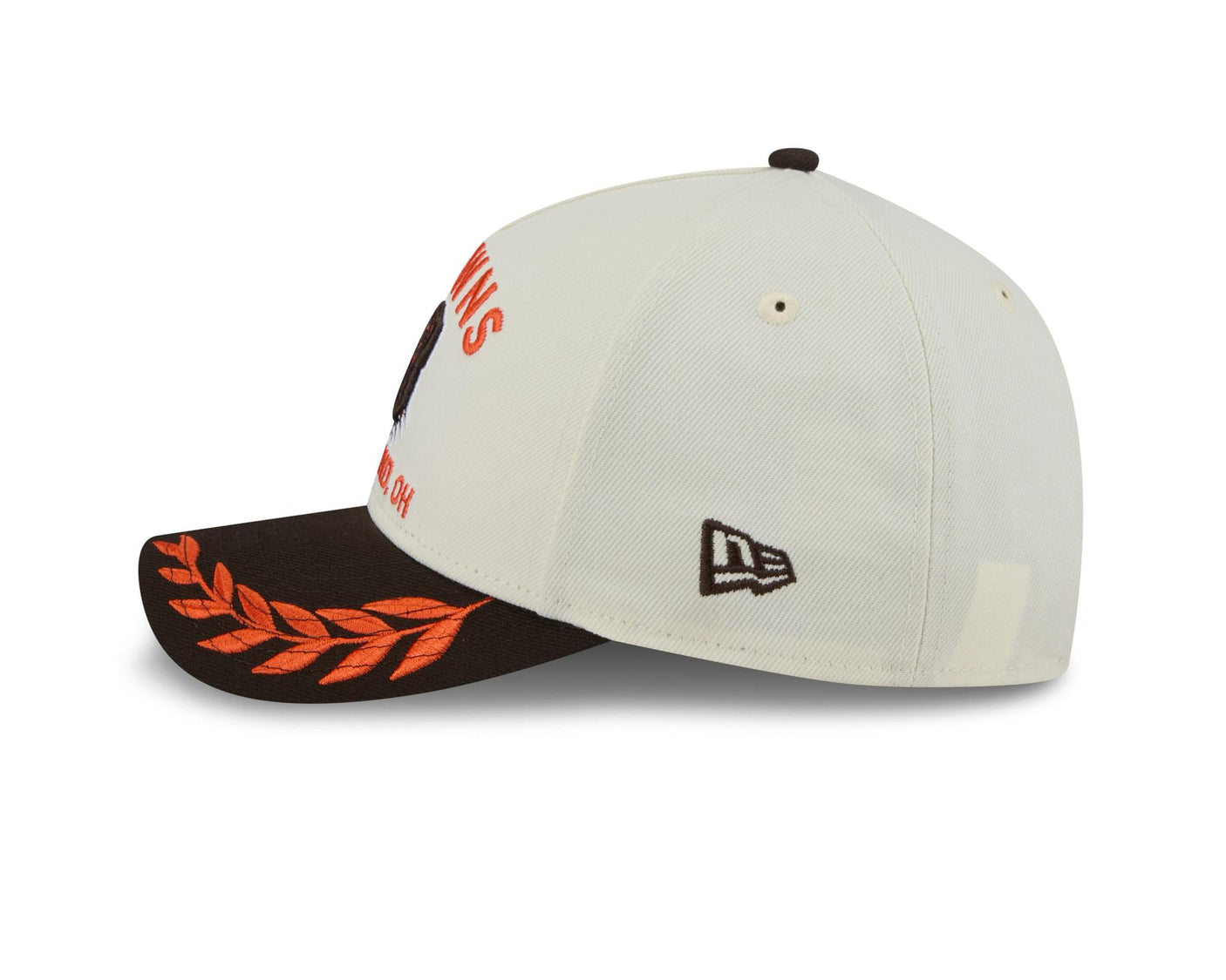 Browns 2025 New Era 9FORTY Stretch Snap Color Way Draft Hat
