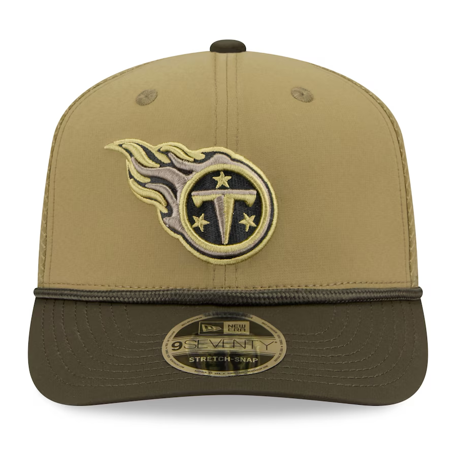 Titans 2025 New Era Men's 9SEVENTY Salute to Service Hat
