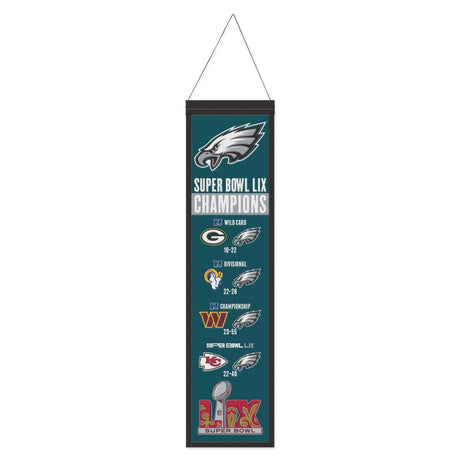 Eagles Super Bowl LIX (59) Champs Wool Banner