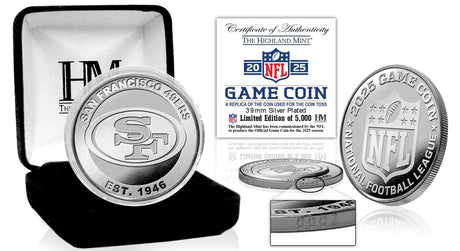 49ers NFL 2025 Coin Toss Silver Coin