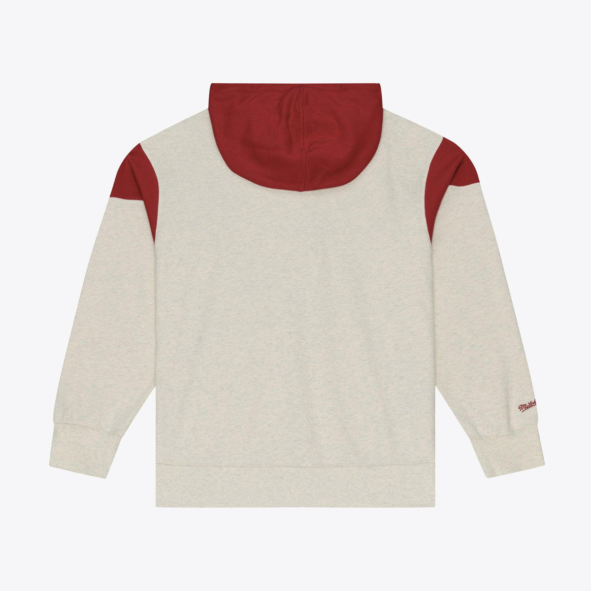 49ers 2026 Mitchell & Ness Men's Retro Roots French Terry Hoodie