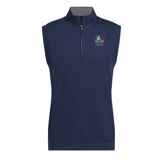 Hall of Fame Men's Adidas Navy Ultimate365 Classic 1/4 Zip Vest