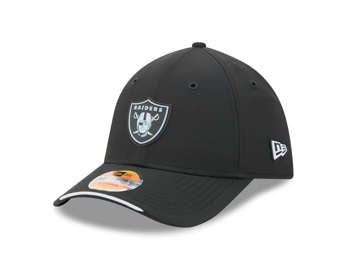 Raiders 2026 New Era Men's 39THIRTY Sideline Hat Pro Football Hall of Fame