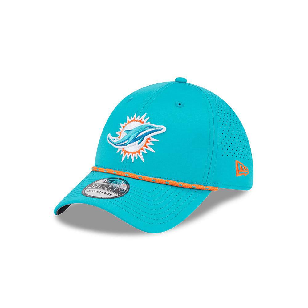 Dolphins 2025 New Era Men's 39THIRTY Performance Hat