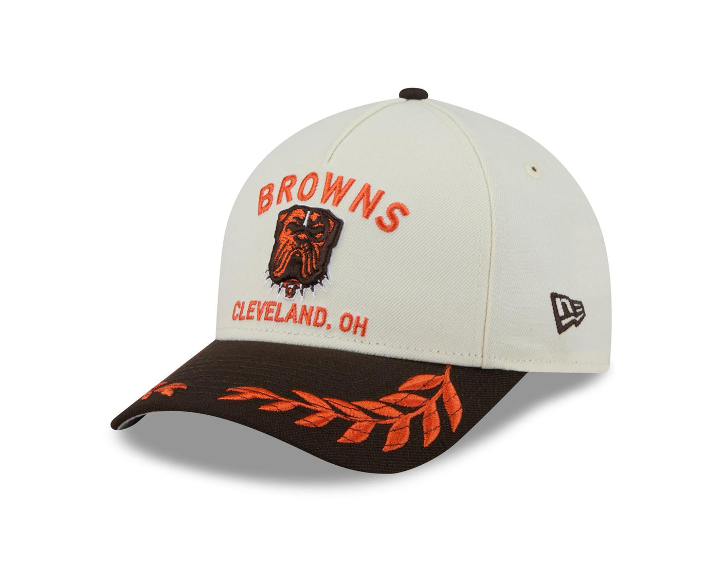 Browns 2025 New Era 9FORTY Stretch Snap Color Way Draft Hat