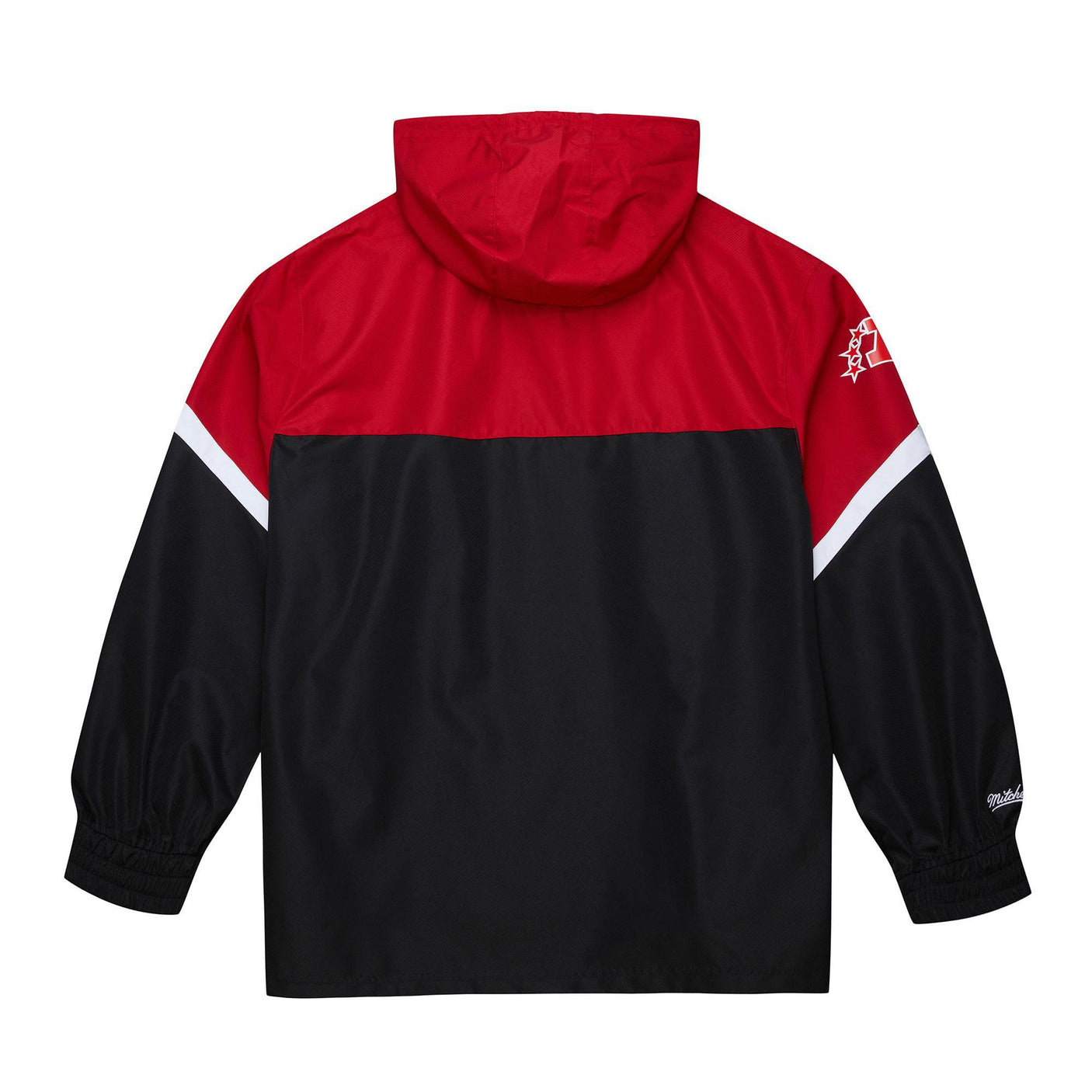 Chiefs 2025 Mitchell & Ness Men's NFL Tie Breaker Anorak Vintage Logo Lightweight Windbreaker