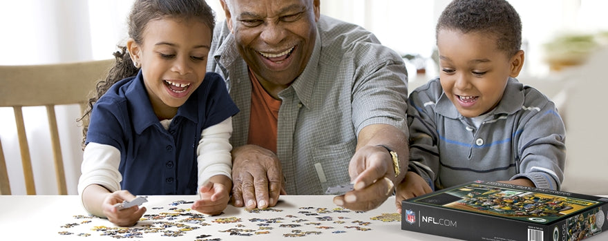 Packers Purebred Fans Puzzle - A Real Nailbiter