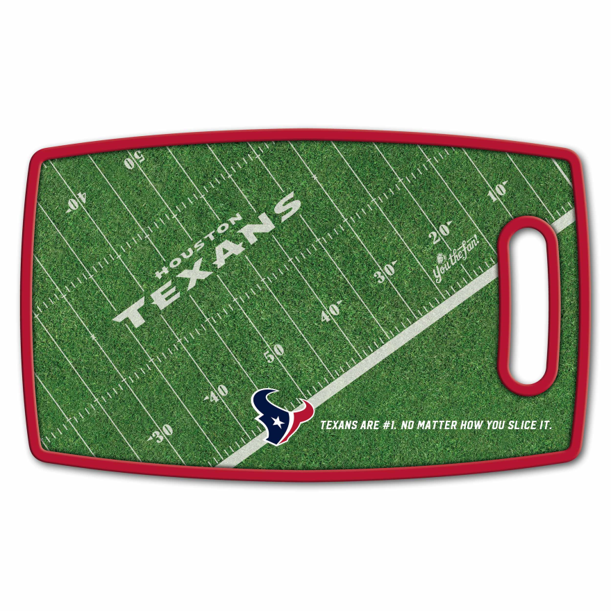 Texans Retro Cutting Board Pro Football Hall of Fame