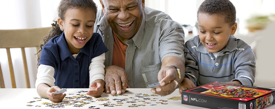 Chiefs Purebred Fans Puzzle - A Real Nailbiter