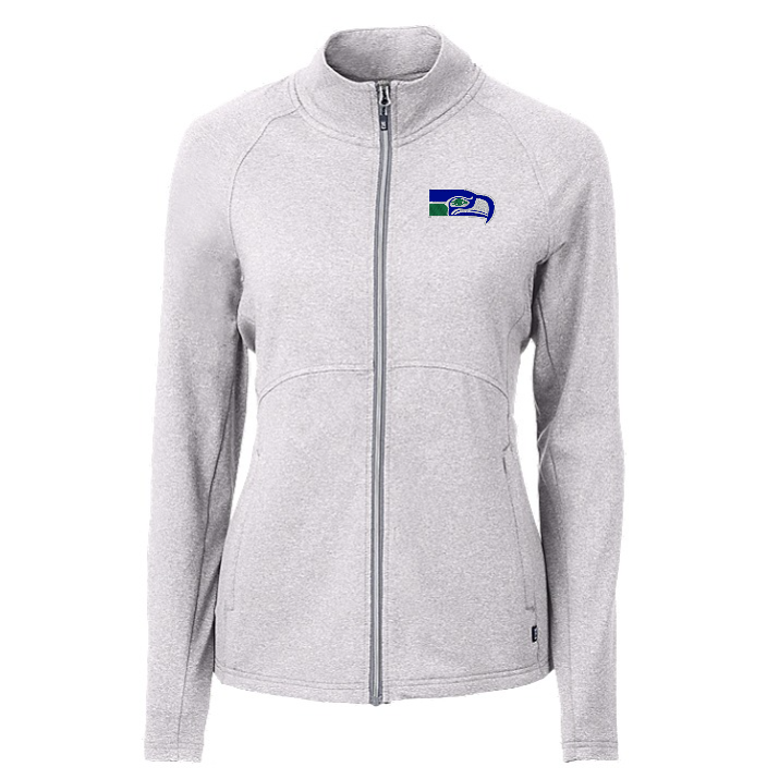 Seahawks Women's Adapt Eco Heather Full Zip