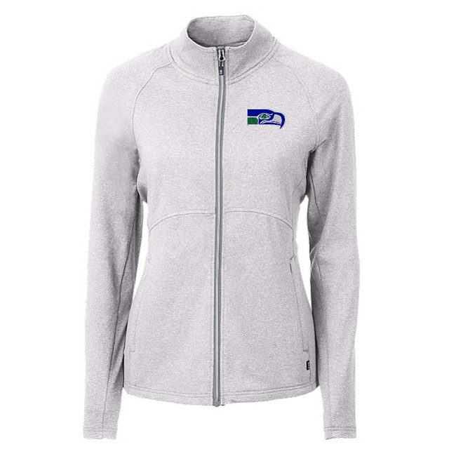 Seahawks Women's Adapt Eco Heather Full Zip
