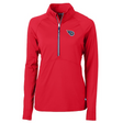 Titans Women's Adapt Eco Knit Half Zip Pullover