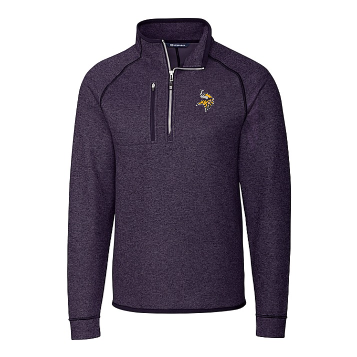 Vikings Mainsail Sweater Knit Half Zip Jacket