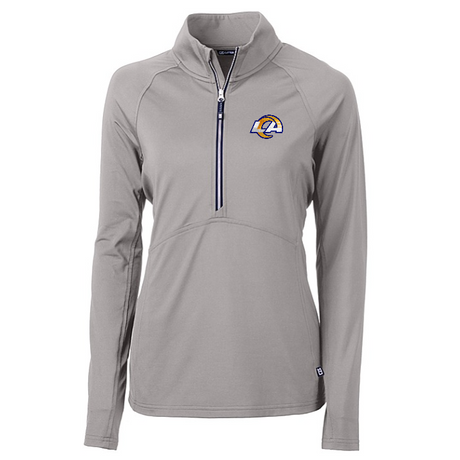 Rams Women's Adapt Eco Knit Half Zip Pullover