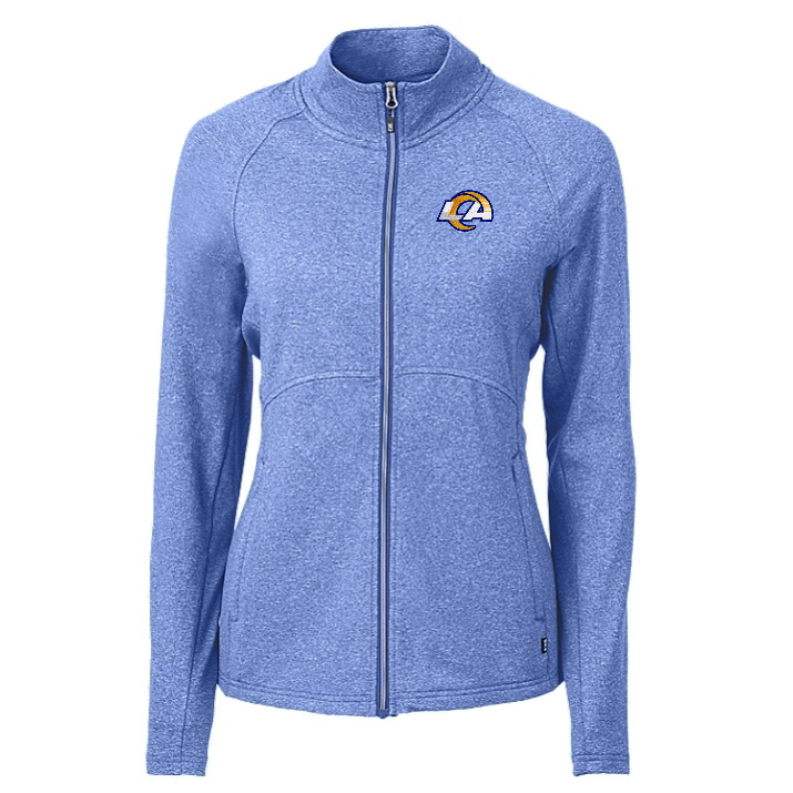 Rams Women's Adapt Eco Heather Full Zip