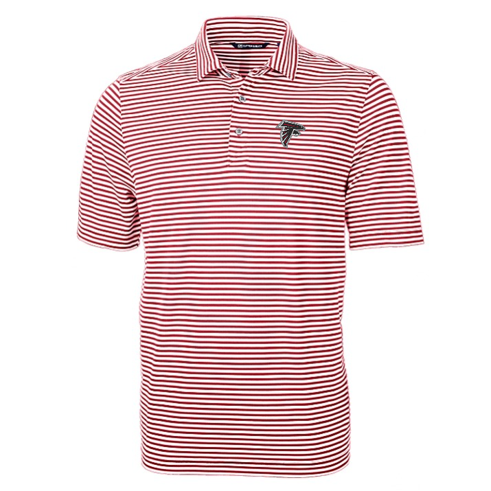 Falcons Virtue Eco Pique Stripe Recycled Polo