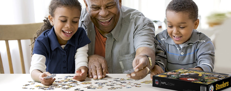 Steelers Retro Series Puzzle - 500 Pieces