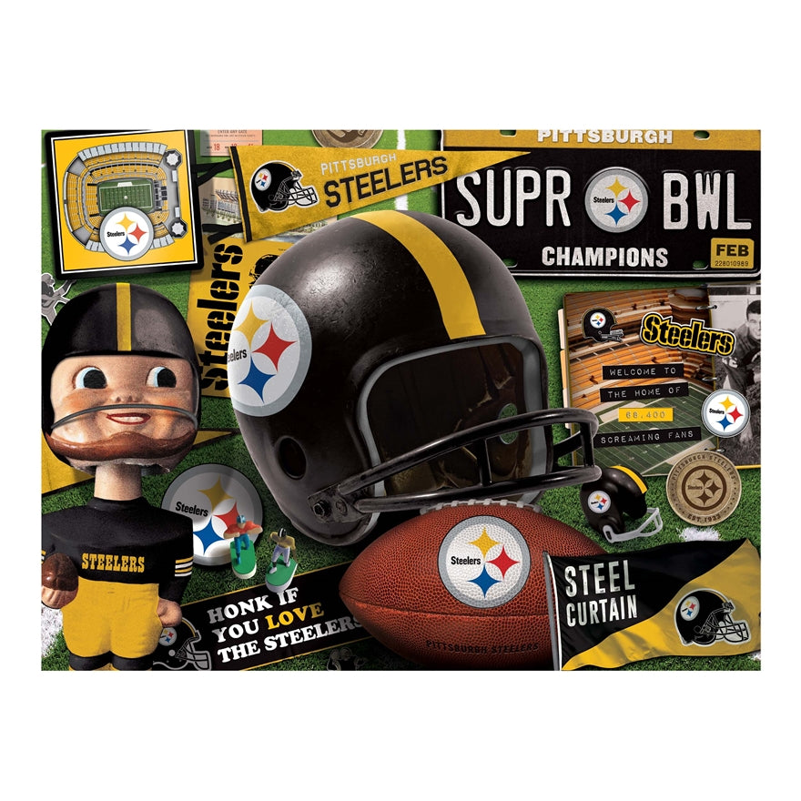 Steelers Retro Series Puzzle - 500 Pieces