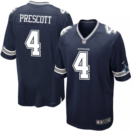 Cowboys Dak Prescott Nike Youth Game Jersey