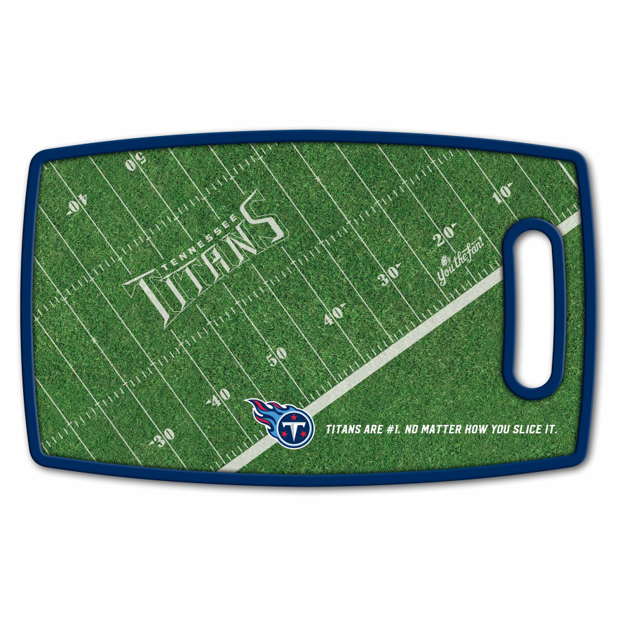 Titans Retro Cutting Board Pro Football Hall of Fame