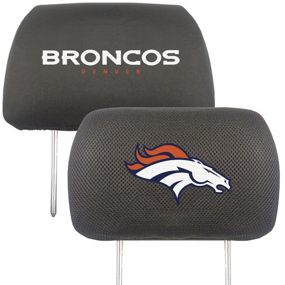 Broncos Headrest Cover