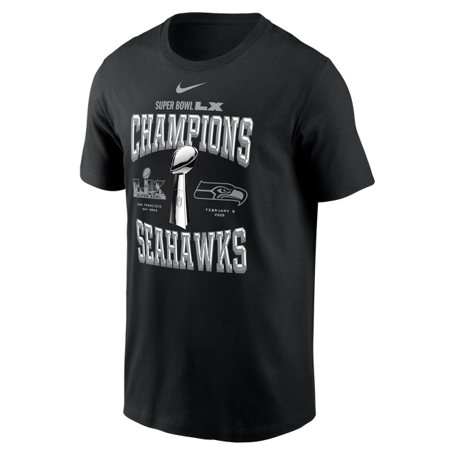 Seahawks 2026 Nike Men's Super Bowl LX (60) Champs Golden Era T-Shirt