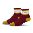 Commanders 2026 Team Cuff Stripe Cozy Sleep Socks Pro Football Hall of Fame