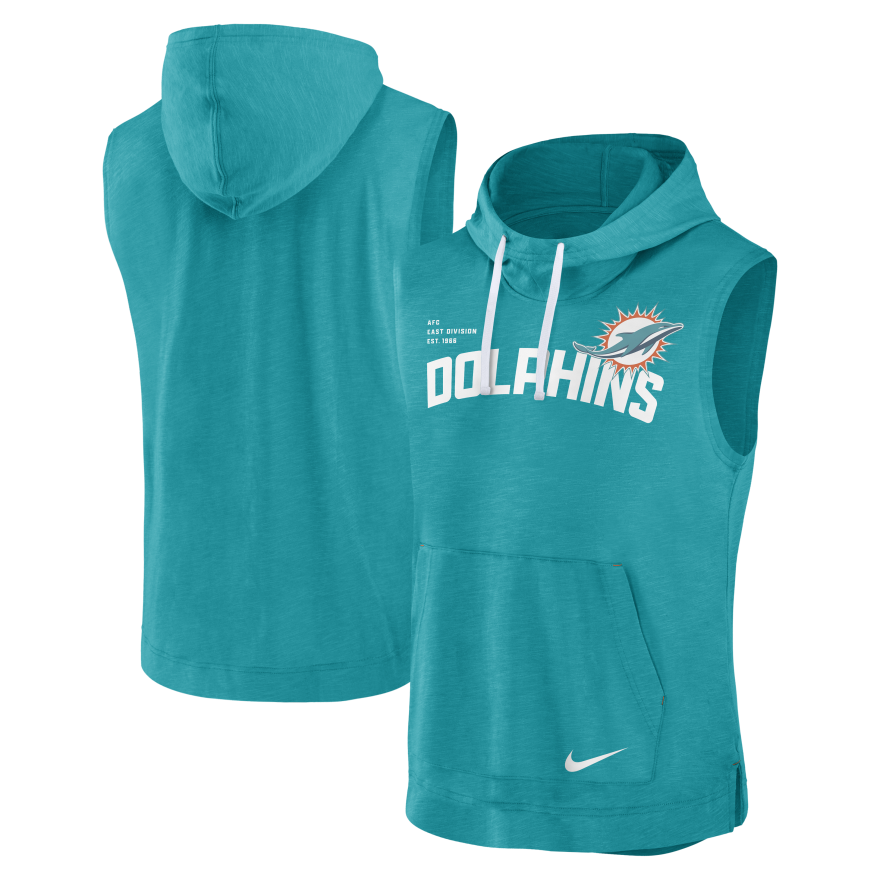 Dolphins Nike Sleeveless Hood