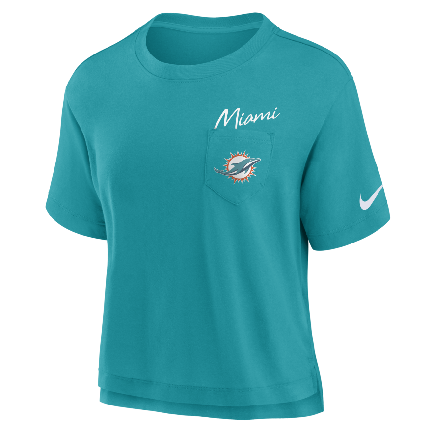 Dolphins Women's Nike Pocket T-Shirt