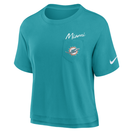 Dolphins Women's Nike Pocket T-Shirt